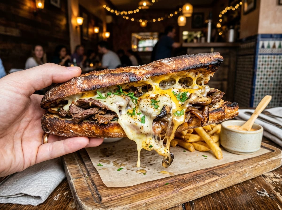 Bœuf, Champignons et Fromage (Beef Mushroom)