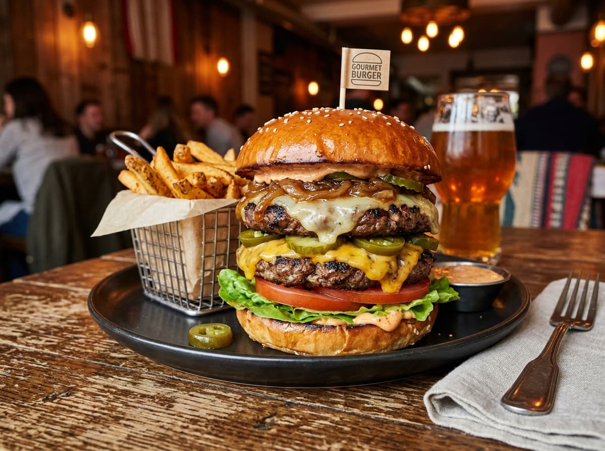 Double Cheeseburger Mexicain