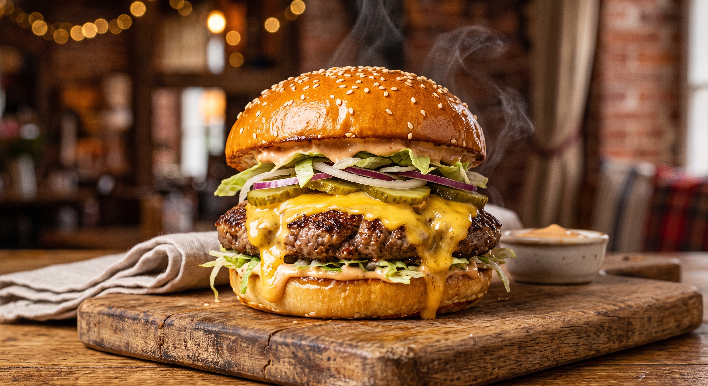Cheeseburger Bœuf
