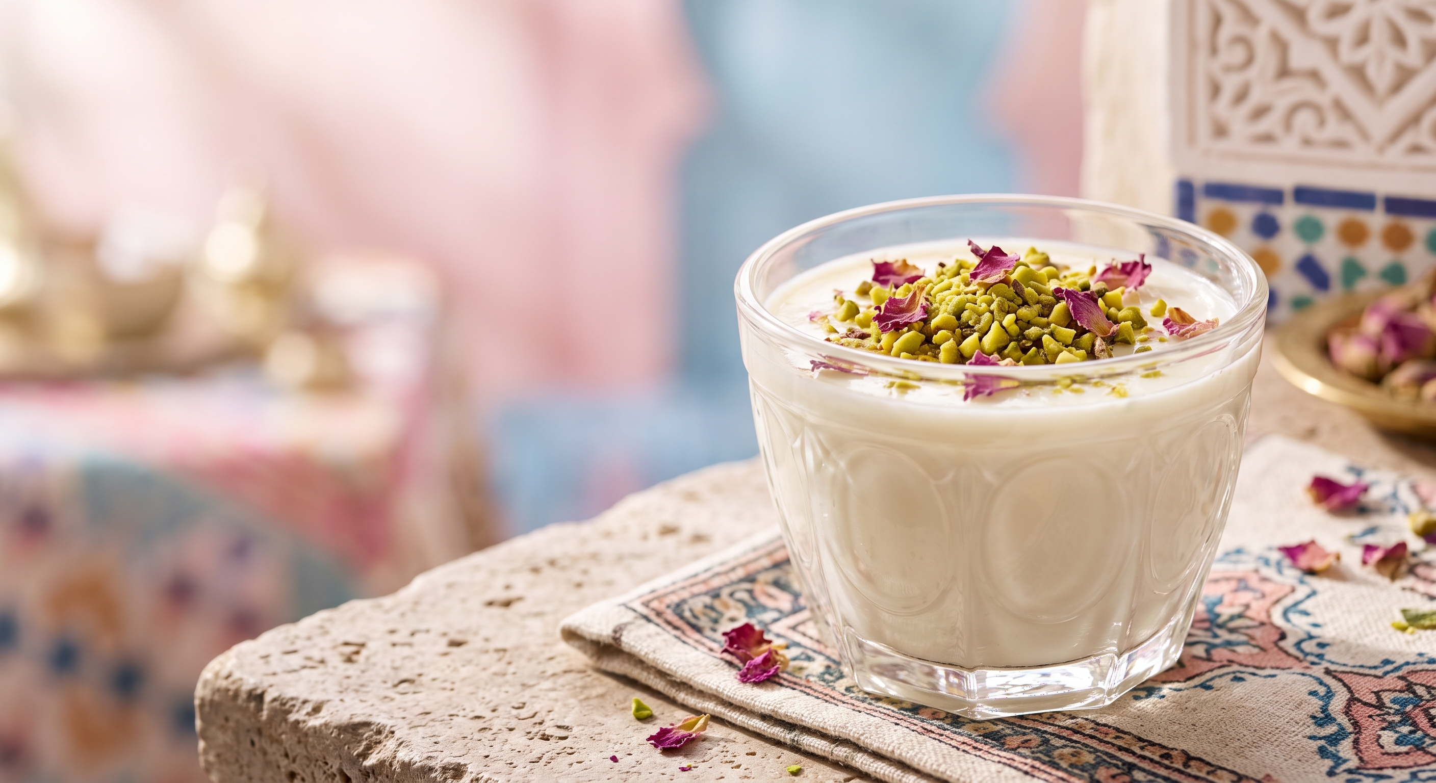 Mouhalabia à la Fleur d’Oranger