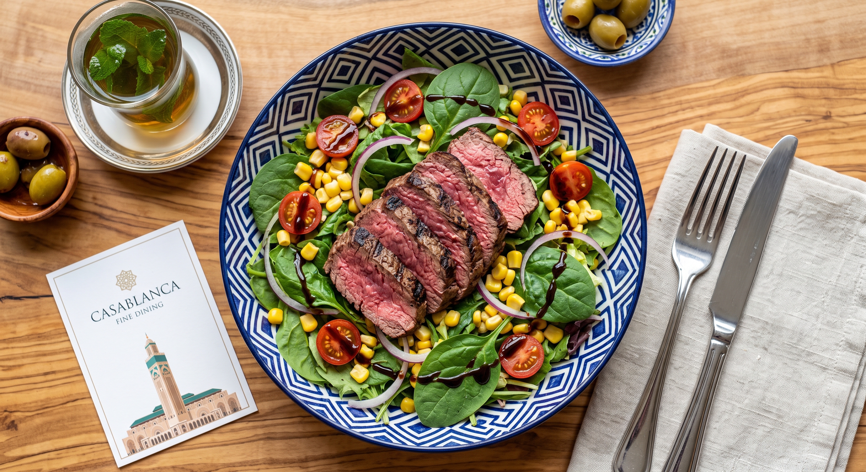 Salade Steak Filet Gourmet